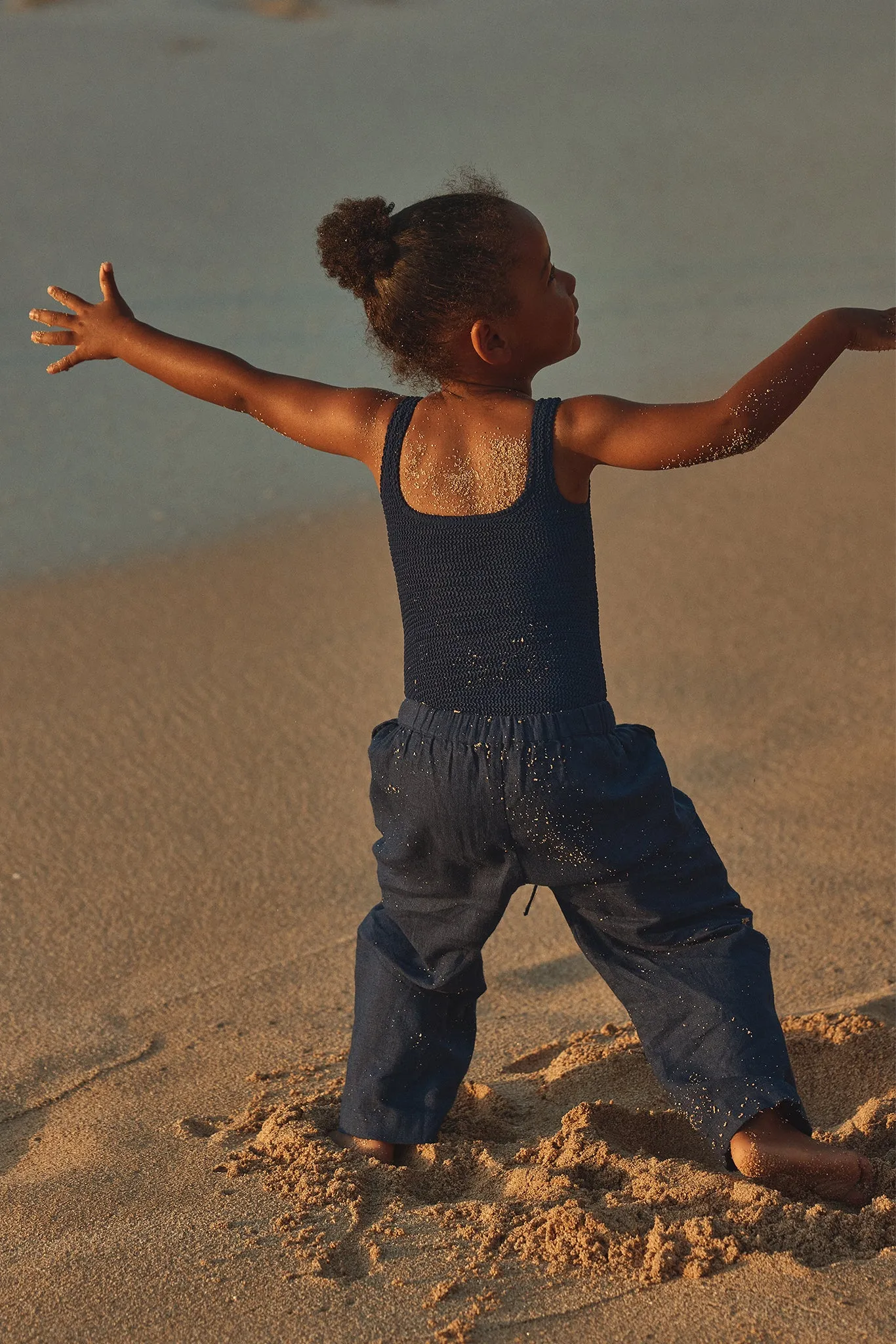 Tuscany Pant Kids - Midnight sold by Monday Swimwear product image thumbnail 3