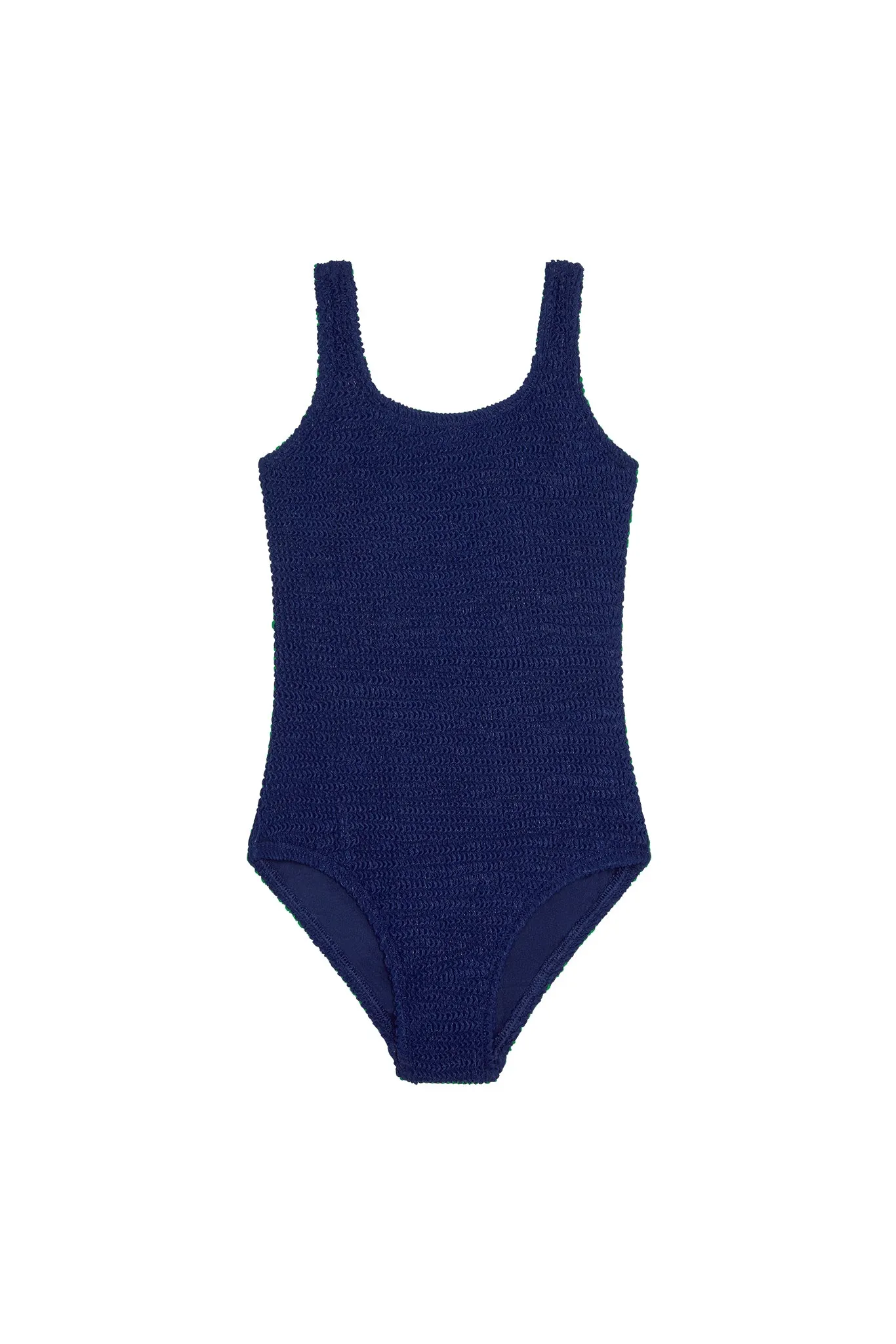 Sardinia One Piece - Midnight Crinkle sold by Monday Swimwear