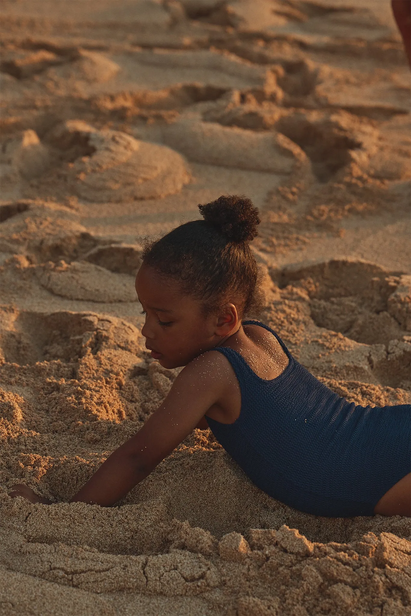 Sardinia One Piece - Midnight Crinkle sold by Monday Swimwear product image thumbnail 4