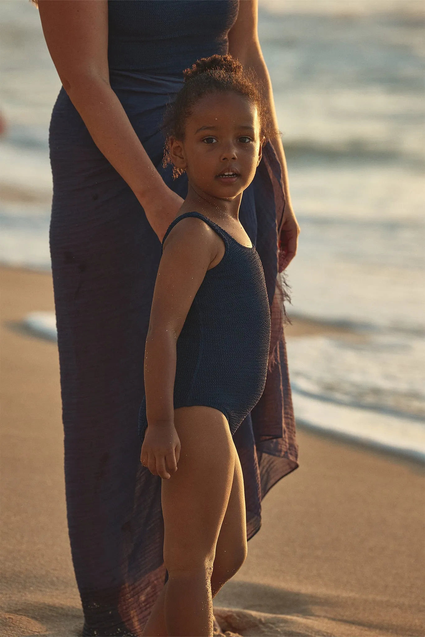 Sardinia One Piece - Midnight Crinkle sold by Monday Swimwear product image thumbnail 2