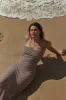 Cote D'azur Dress - Husk Geo sold by Monday Swimwear
