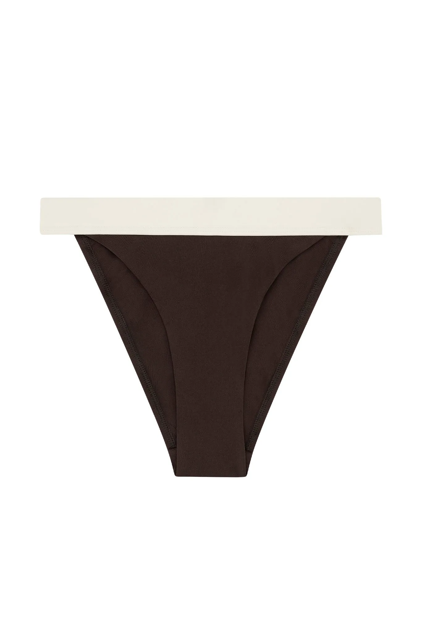 Santorini Bottom - Espresso/Ivory sold by Monday Swimwear