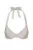 Honolulu Top - Soft Silver Shimmer sold by Monday Swimwear