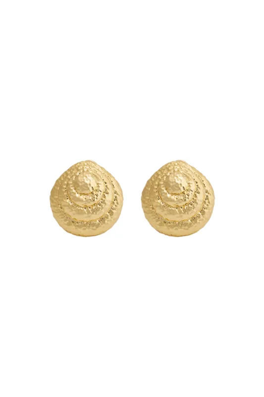 Barbados Earrings - Gold sold by Monday Swimwear