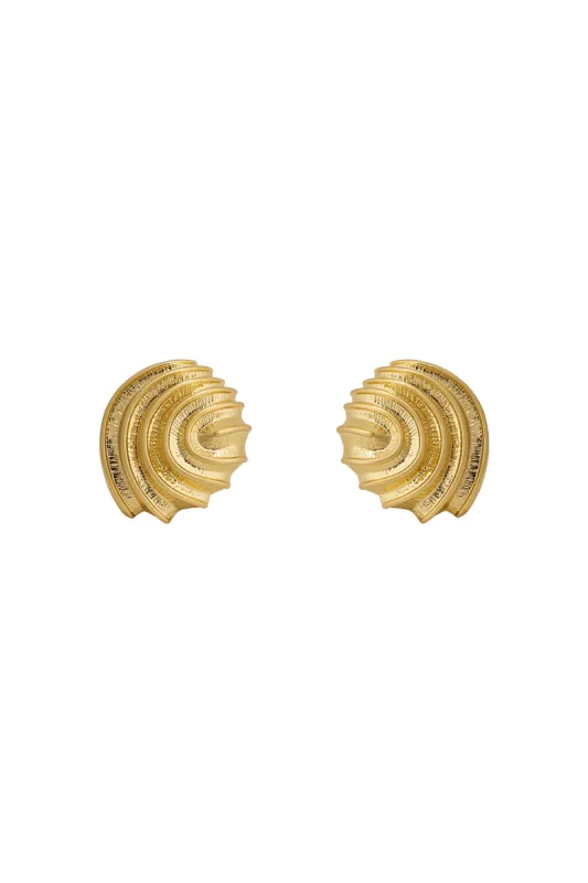 Trancoso Earrings - Gold sold by Monday Swimwear