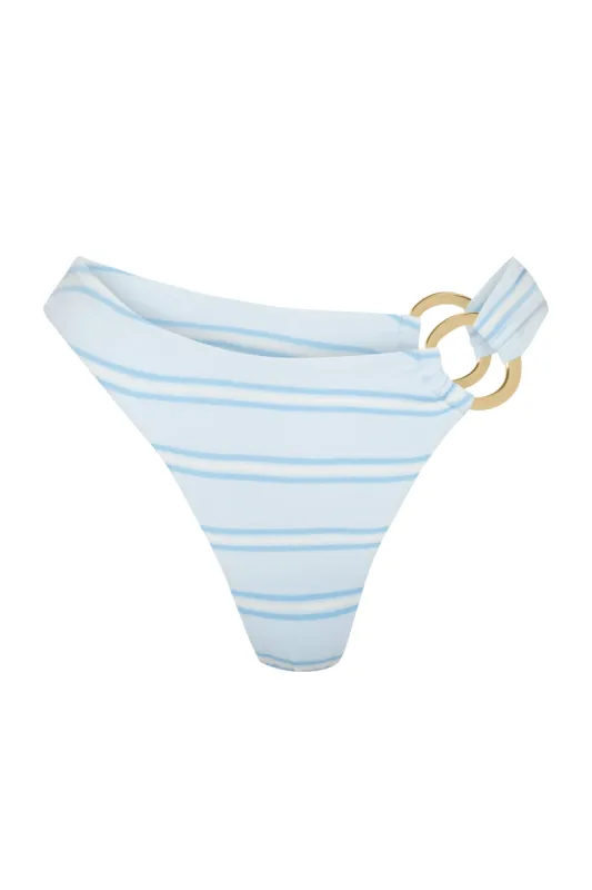 Bronte Bottom - Ice Stripe sold by Monday Swimwear
