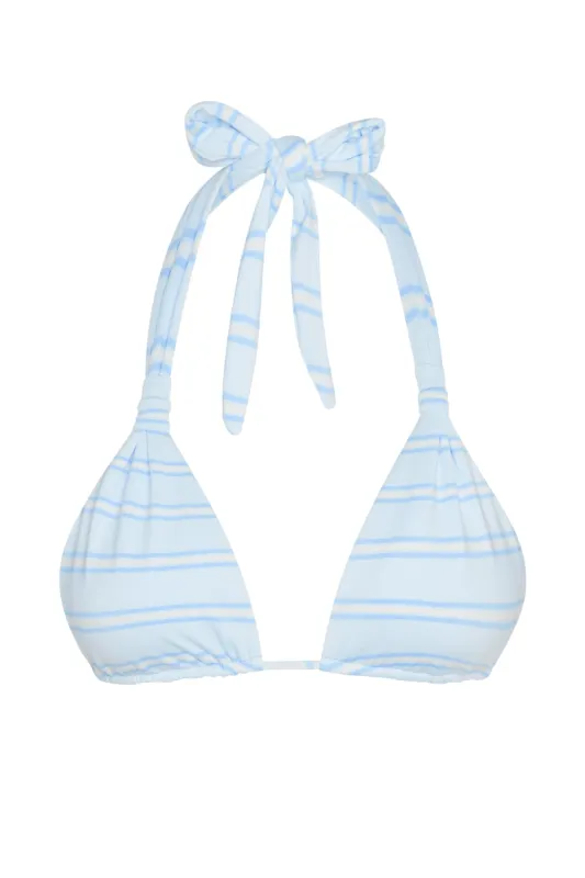 Tulum Top - Ice Stripe sold by Monday Swimwear