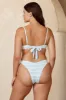 Capri Top - Ice Stripe sold by Monday Swimwear