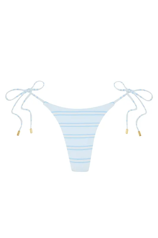Palma Bottom - Ice Stripe sold by Monday Swimwear