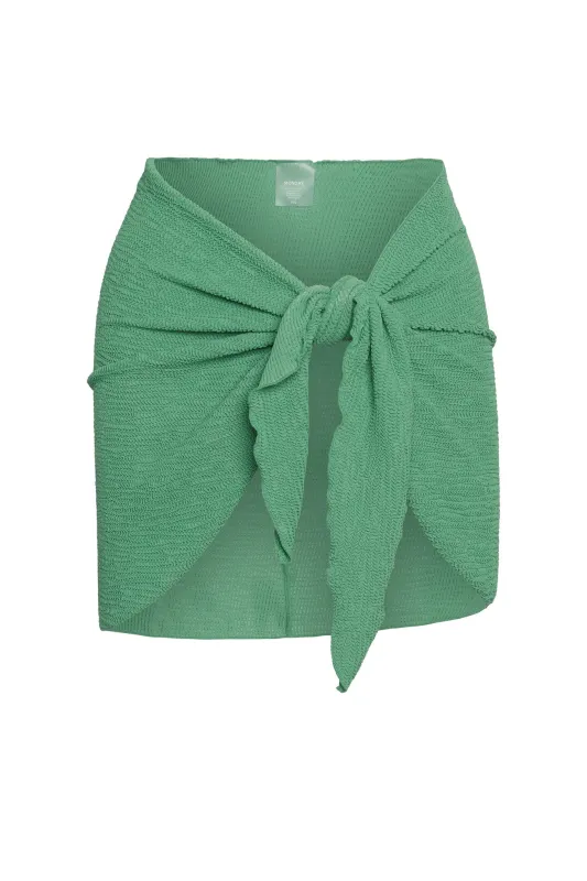 St. Barth's Skirt - Pond Crinkle sold by Monday Swimwear
