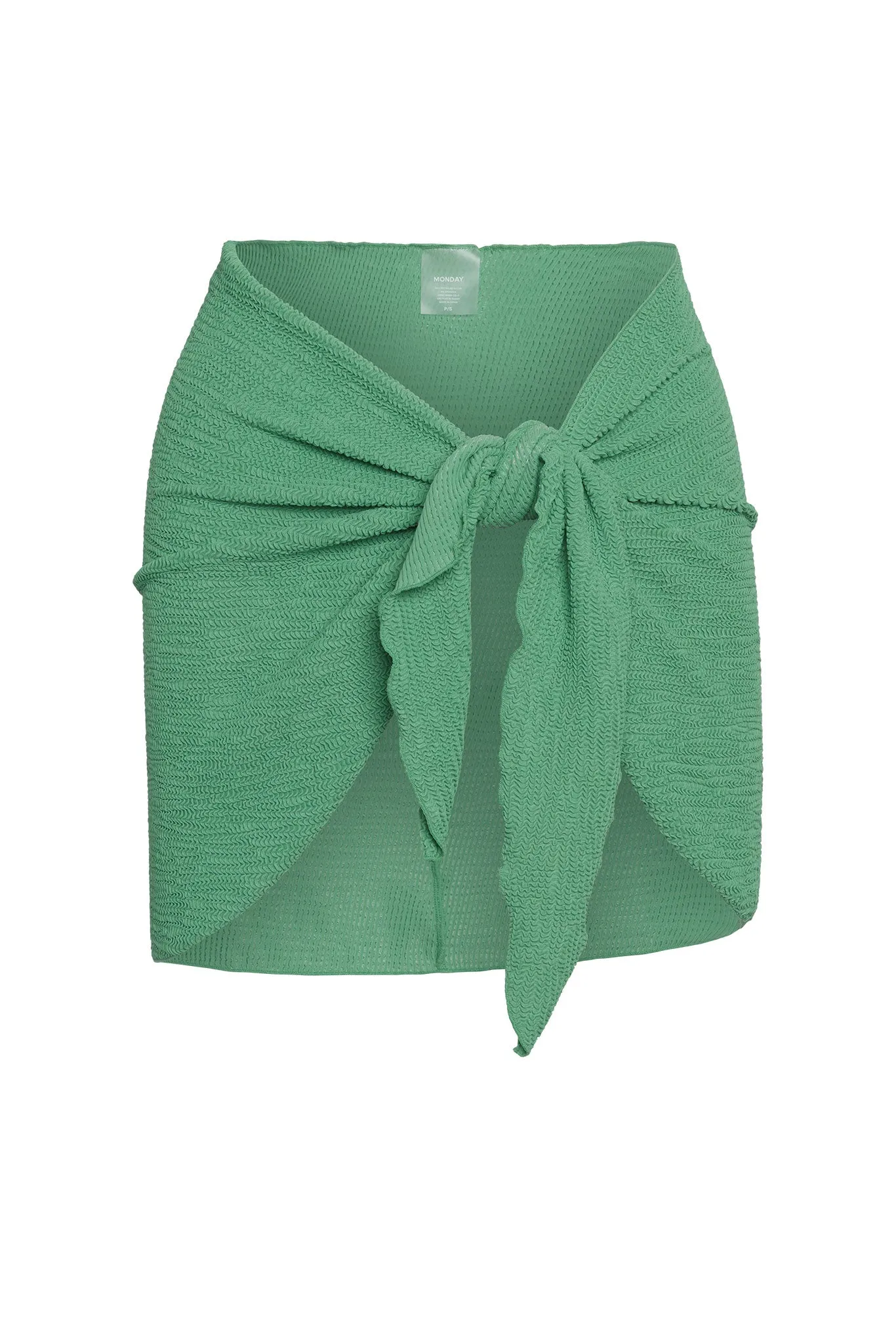 St. Barth's Skirt - Pond Crinkle sold by Monday Swimwear