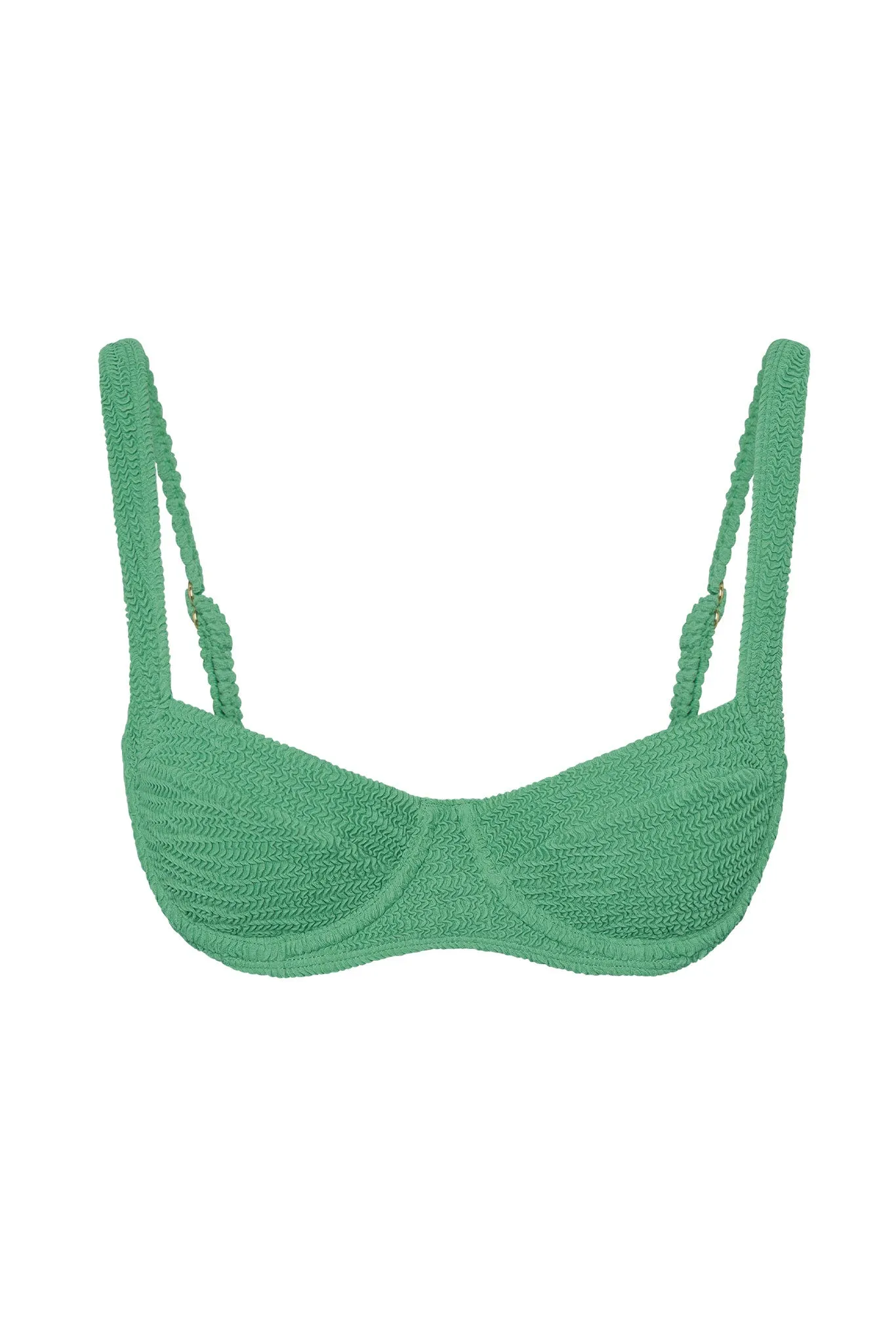 Sorrento Top - Pond Crinkle sold by Monday Swimwear