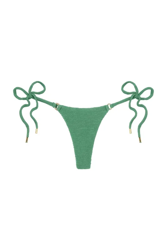 Havana Thong - Pond Crinkle sold by Monday Swimwear