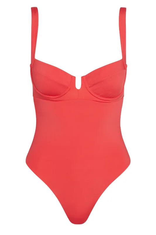 ★MANGOMANYPLEASE★ ARLO TENCEL ONE PIECE (2colors) Creamy orange with slight shimmer nail polish - Mango Pop
