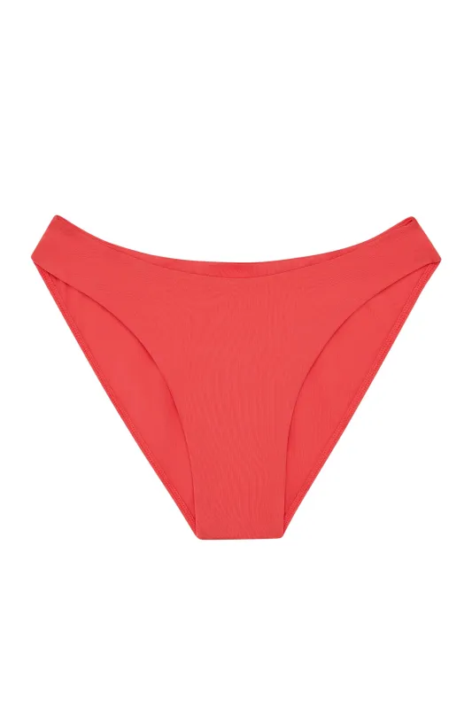 Seychelles Bottom - Strawberry (Modest Coverage) sold by Monday Swimwear