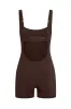 Zion Romper - Espresso/Ivory sold by Monday Swimwear