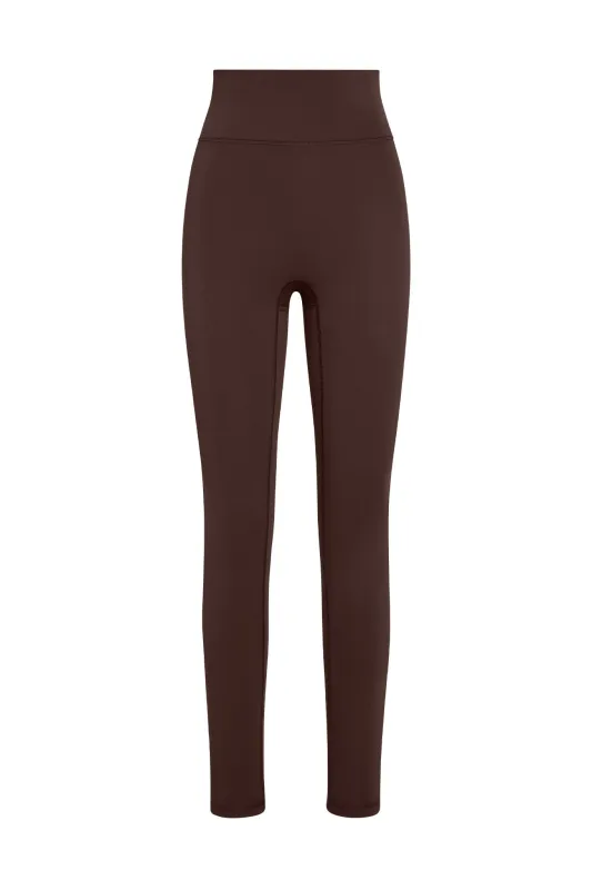 Acadia Long Legging 29" - Espresso sold by Monday Swimwear