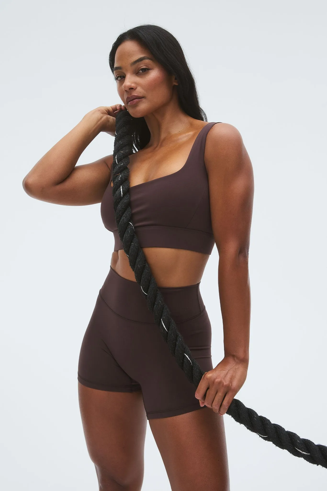 Elysian Short 4.5" - Espresso sold by Monday Swimwear product image thumbnail 2