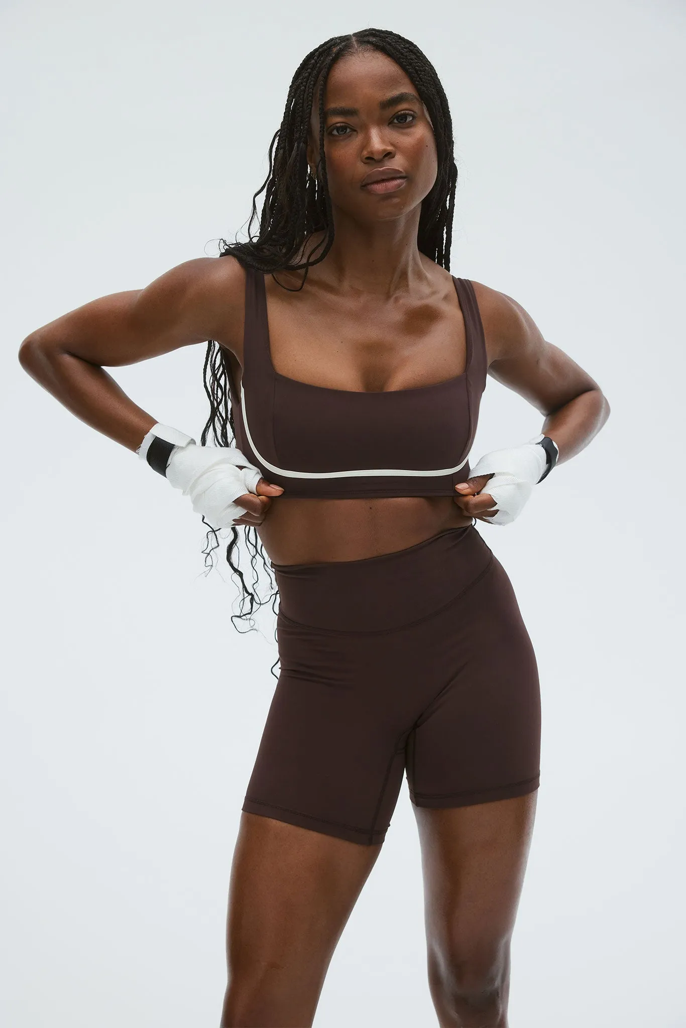 Zion Bra - Espresso/Ivory sold by Monday Swimwear product image thumbnail 2