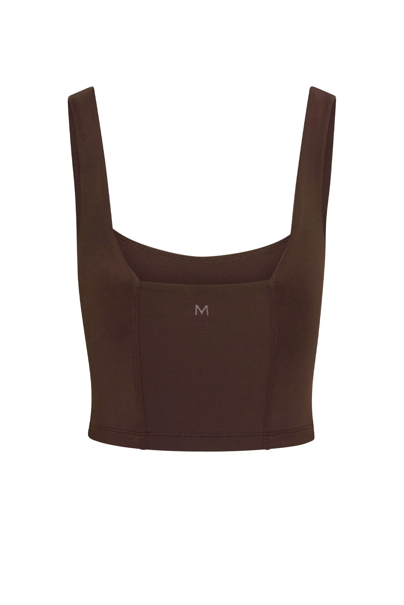Zion Tank - Espresso/Ivory sold by Monday Swimwear product image thumbnail 5