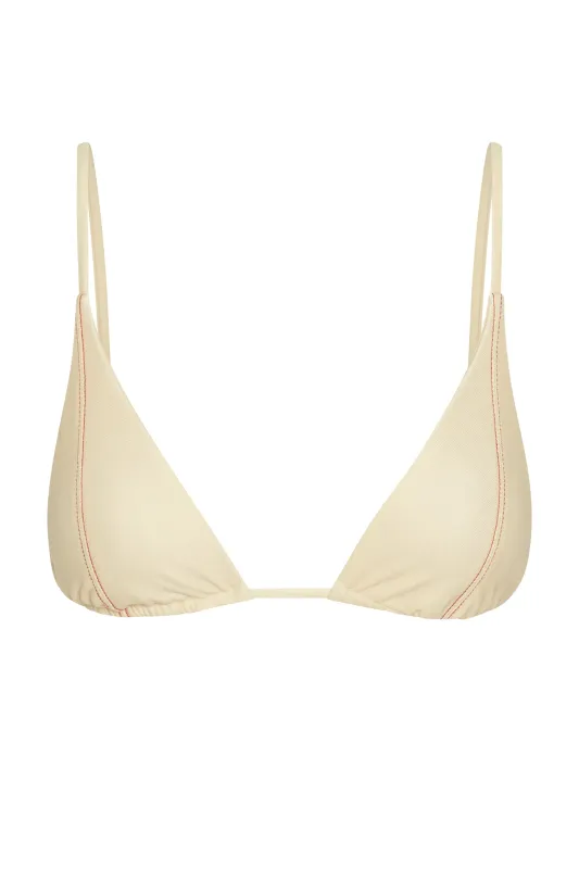 Kauai Top - Champagne Denim sold by Monday Swimwear