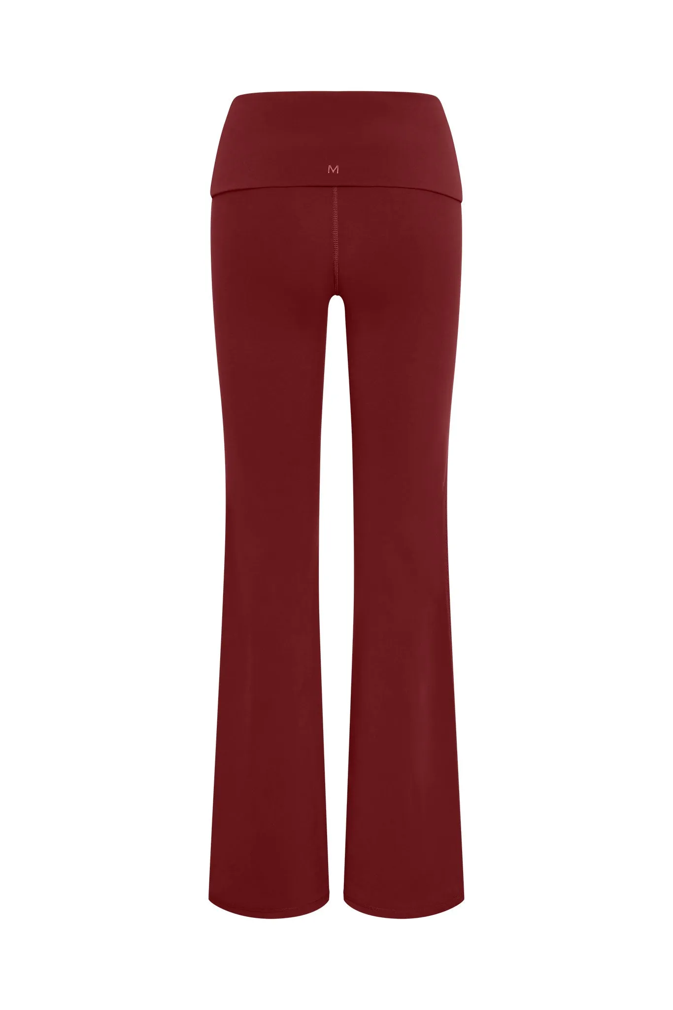 Melrose Flared Legging - Burgundy sold by Monday Swimwear product image thumbnail 2