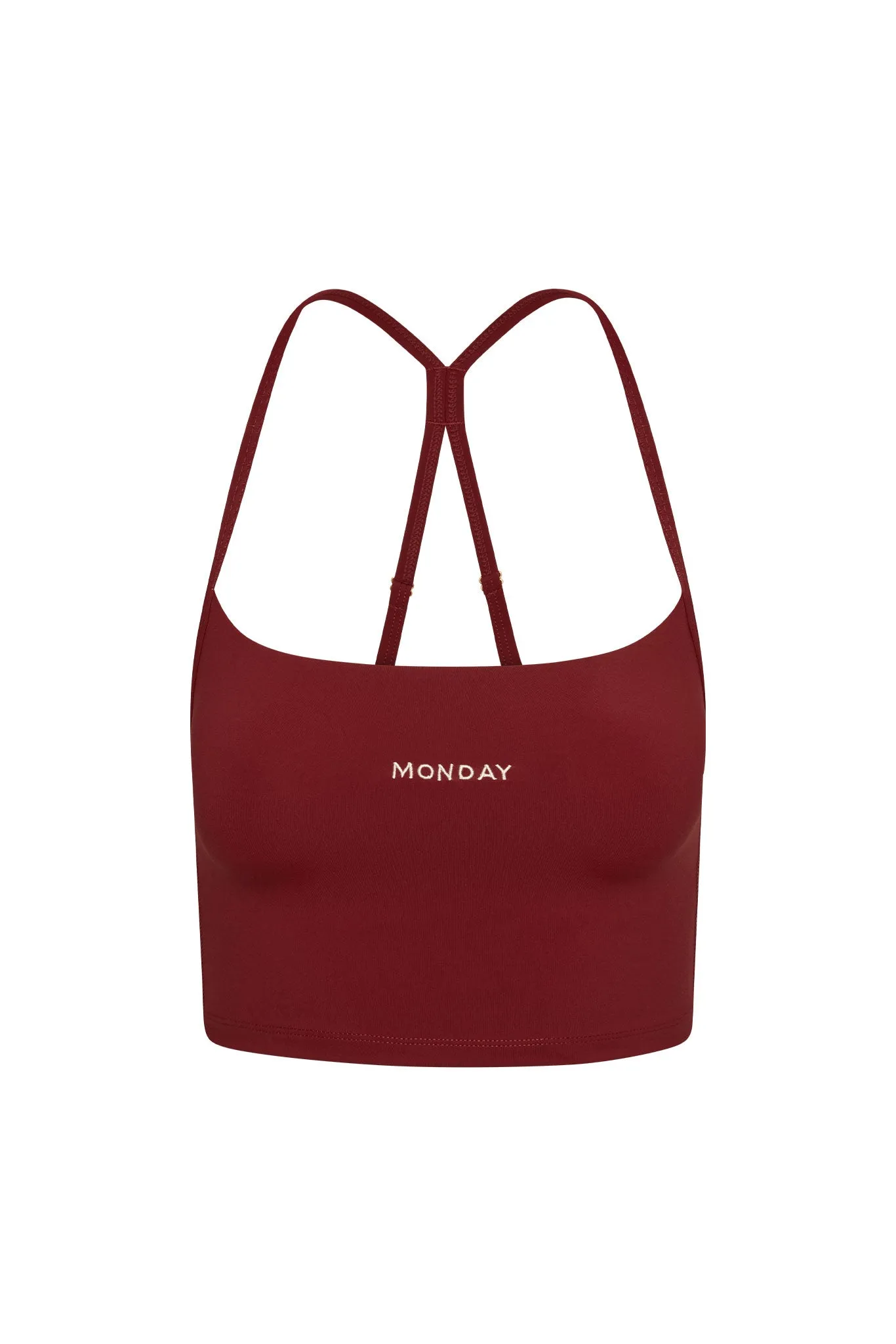 Olympic Tank - Burgundy sold by Monday Swimwear