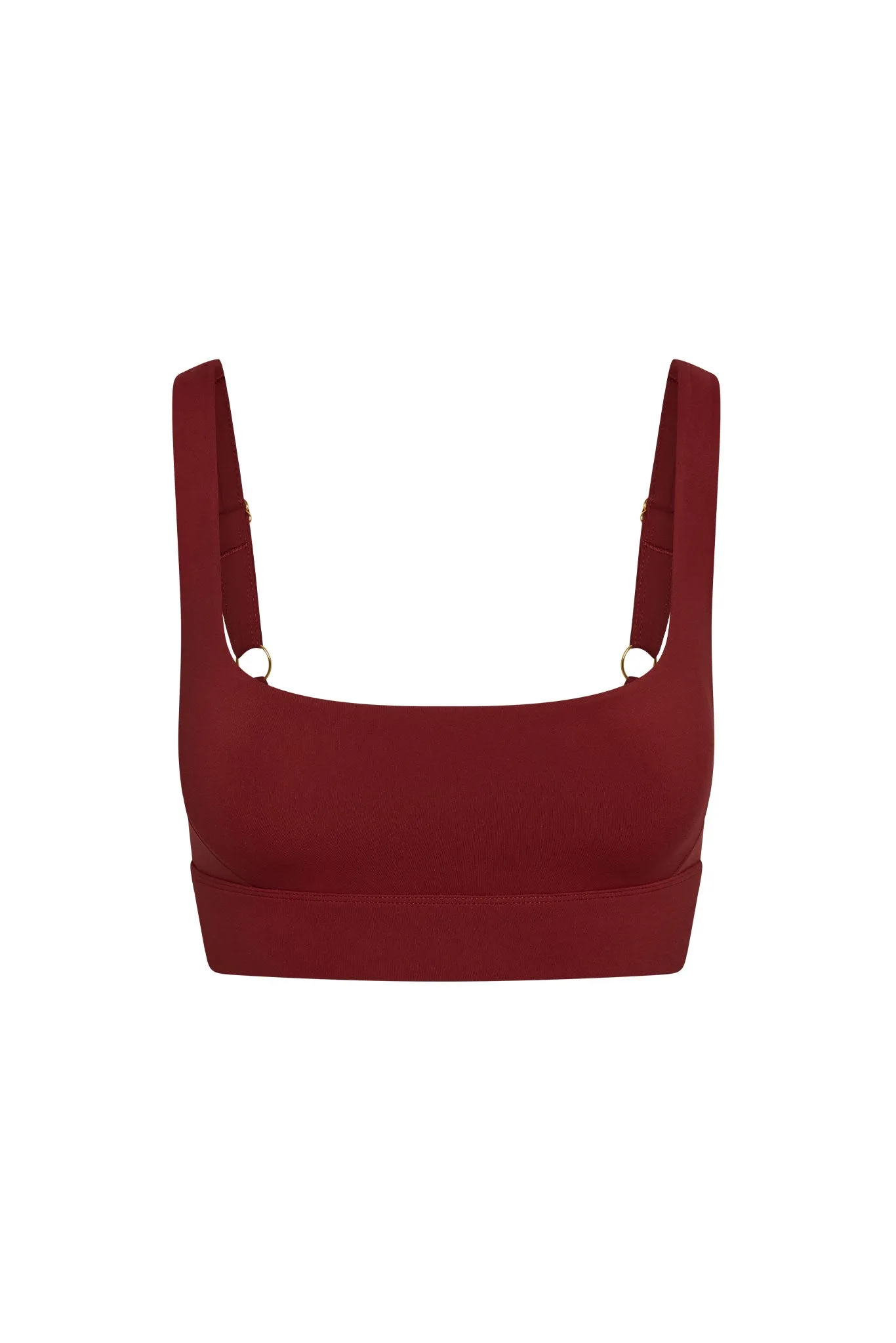 Denali “The Devin Bra” - Burgundy sold by Monday Swimwear
