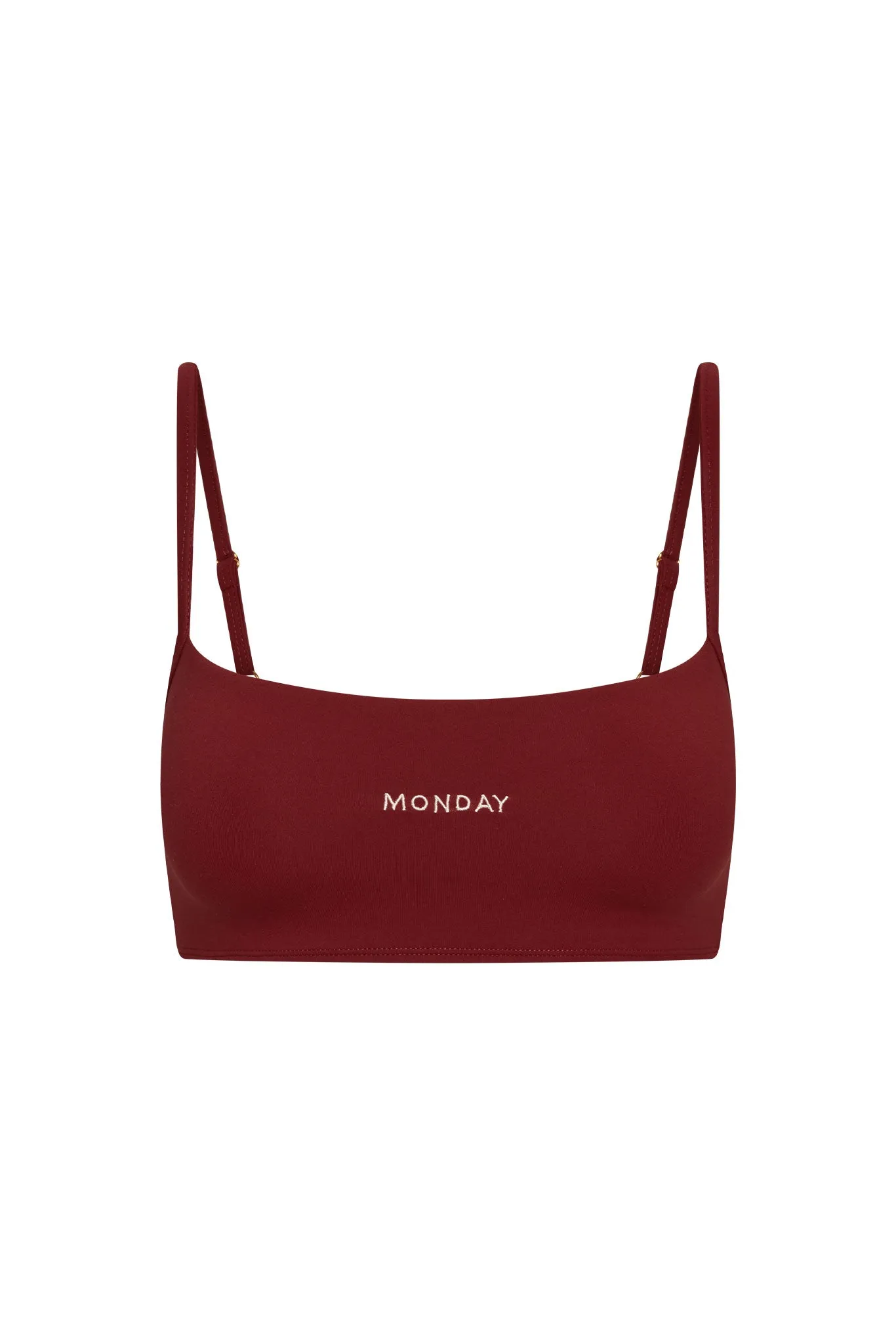 Olympic Bra - Burgundy sold by Monday Swimwear