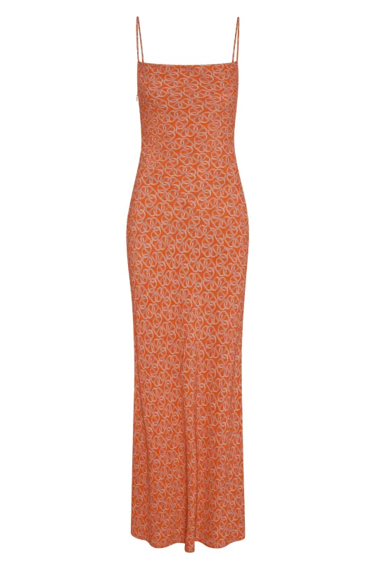 Cote D'azur Dress - Chain Geo sold by Monday Swimwear