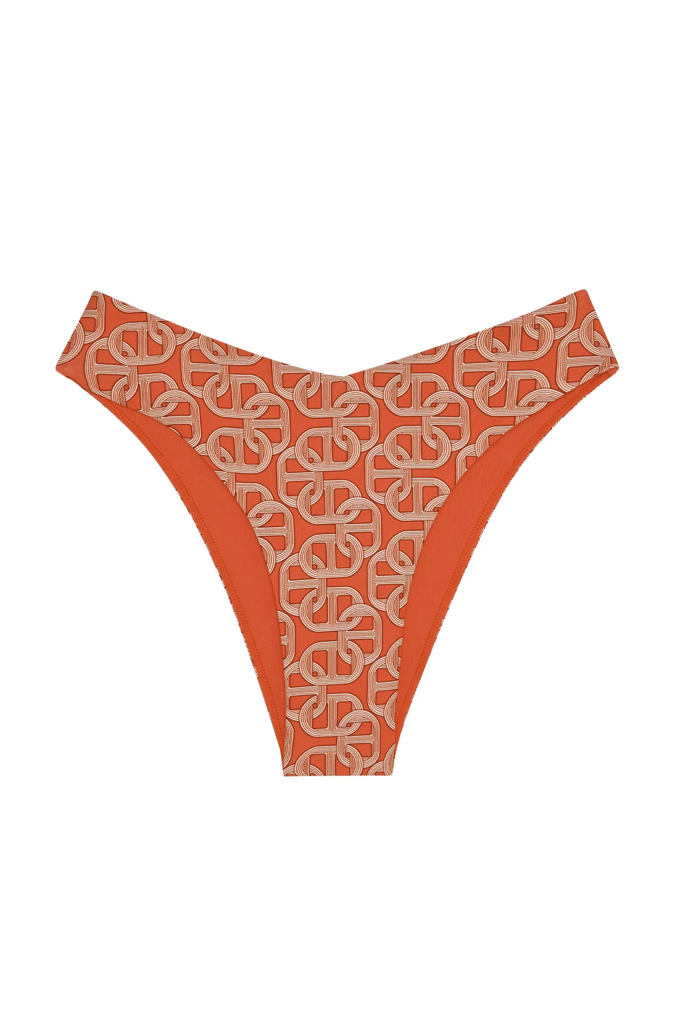St. Lucia Bottom - Chain Geo sold by Monday Swimwear
