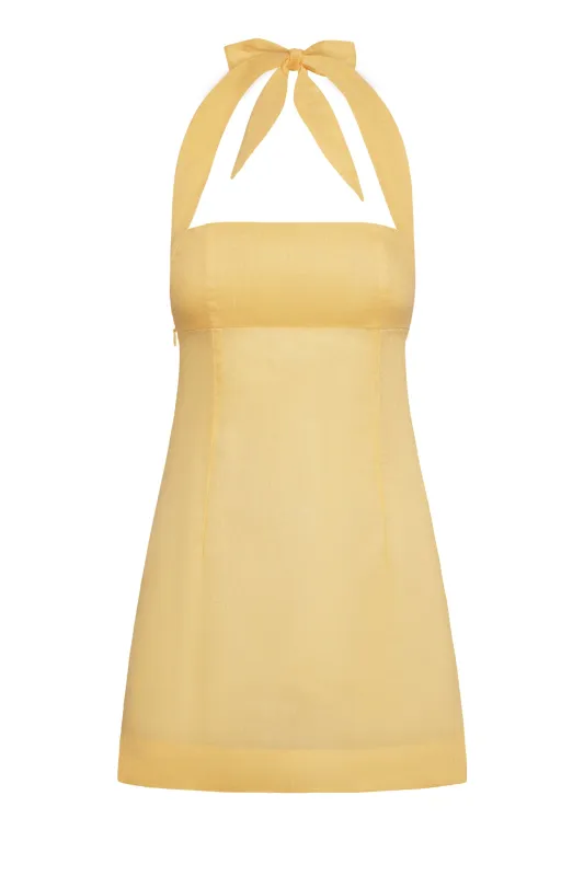 Montserrat Mini Dress - Honey sold by Monday Swimwear