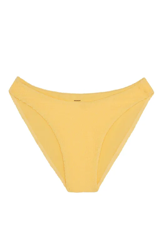Seychelles Bottom - Honey Crinkle (Modest Coverage) sold by Monday Swimwear