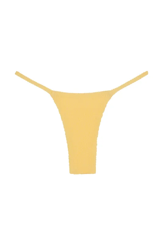 Barbados Bottom - Honey Crinkle sold by Monday Swimwear