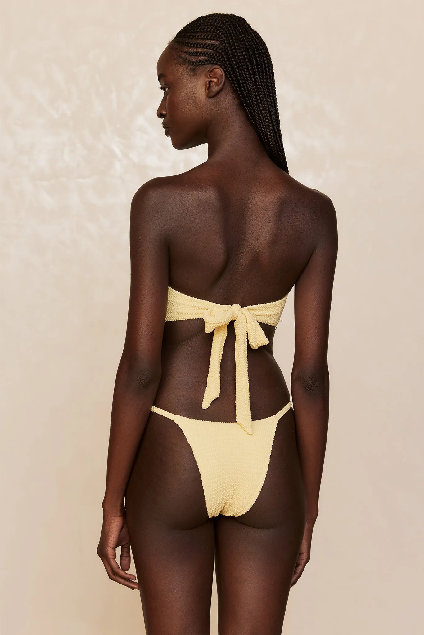 Costa Rica Top - Honey Crinkle sold by Monday Swimwear product image thumbnail 4