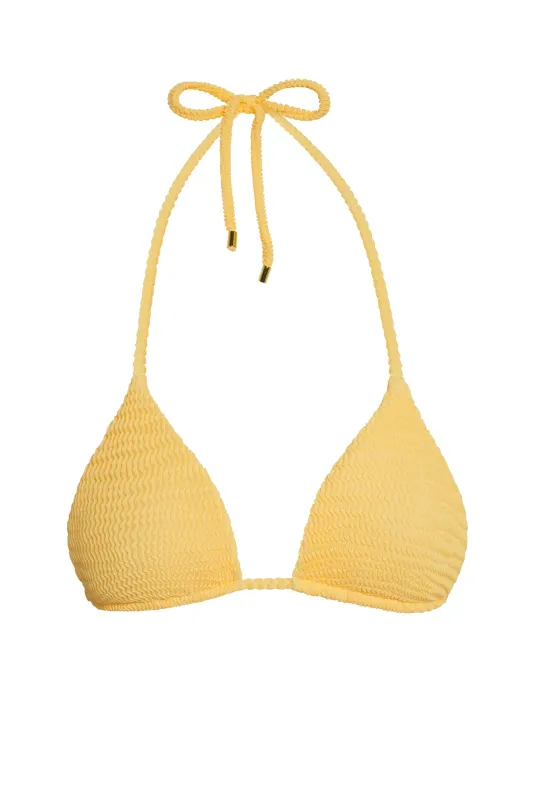 Palma Top - Honey Crinkle sold by Monday Swimwear
