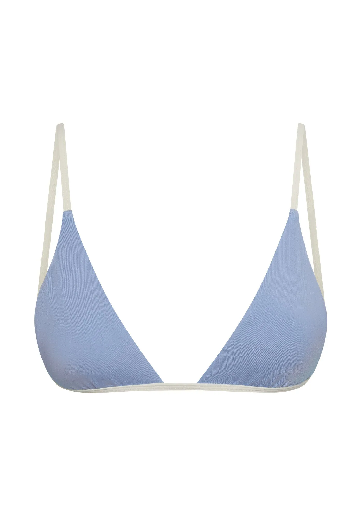 Barbados Top - Azure/Ivory sold by Monday Swimwear