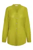 Barcelona Tunic - Chartreuse Crinkle Linen sold by Monday Swimwear