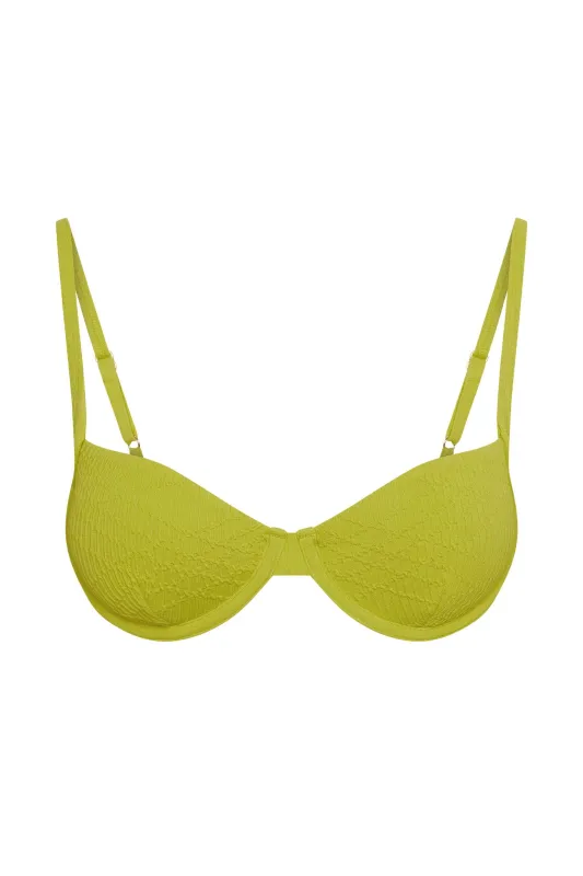 Capri Top - Chartreuse Summer Plaid sold by Monday Swimwear