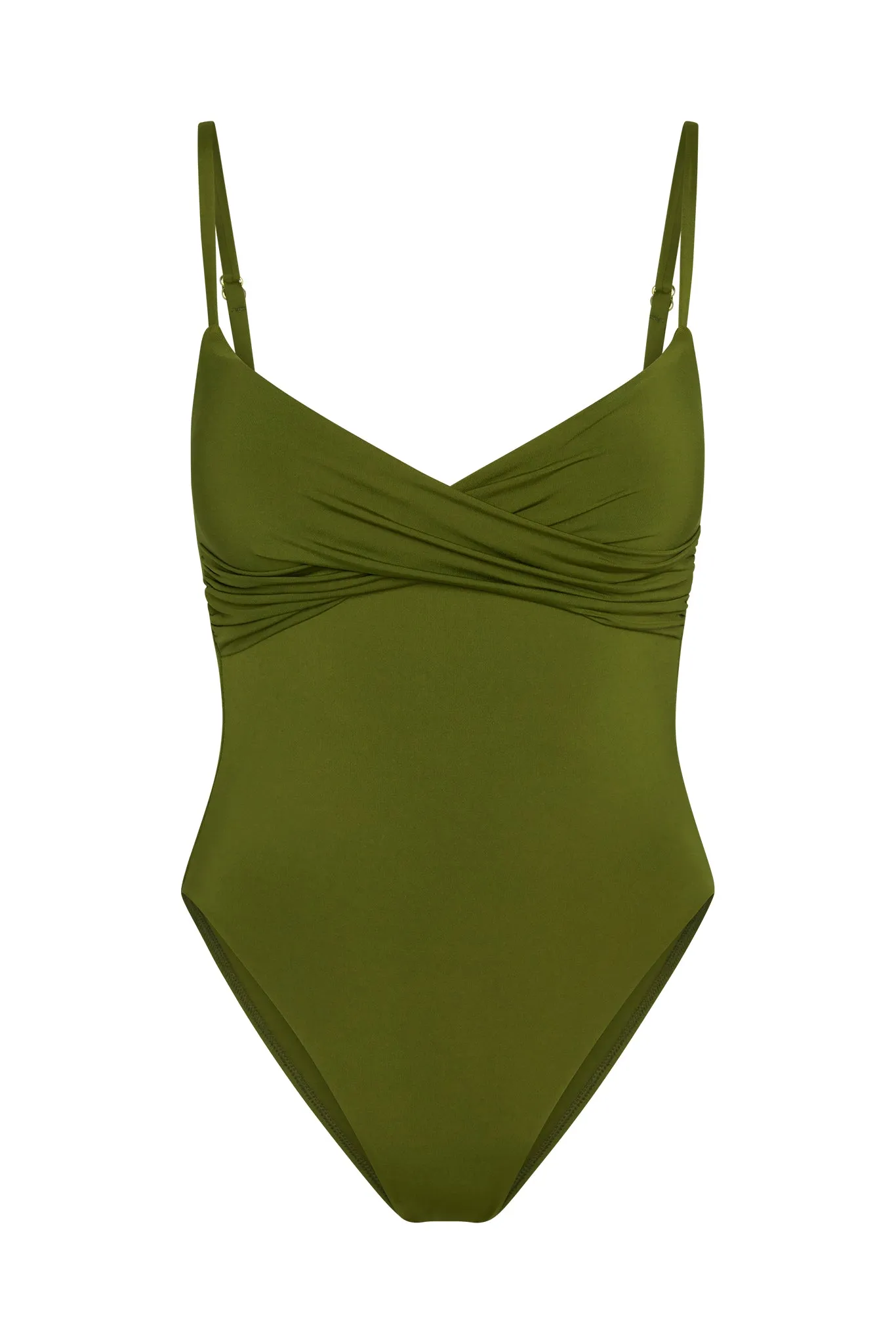 Bordeaux One Piece - Olive sold by Monday Swimwear