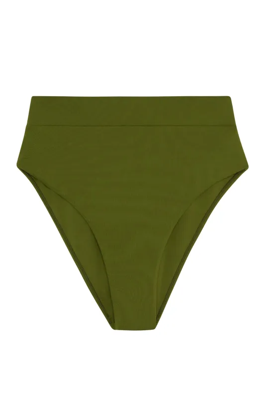 Sorrento Bottom - Olive sold by Monday Swimwear