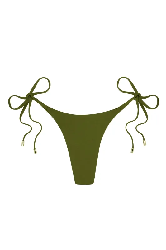 Palma Bottom - Olive sold by Monday Swimwear