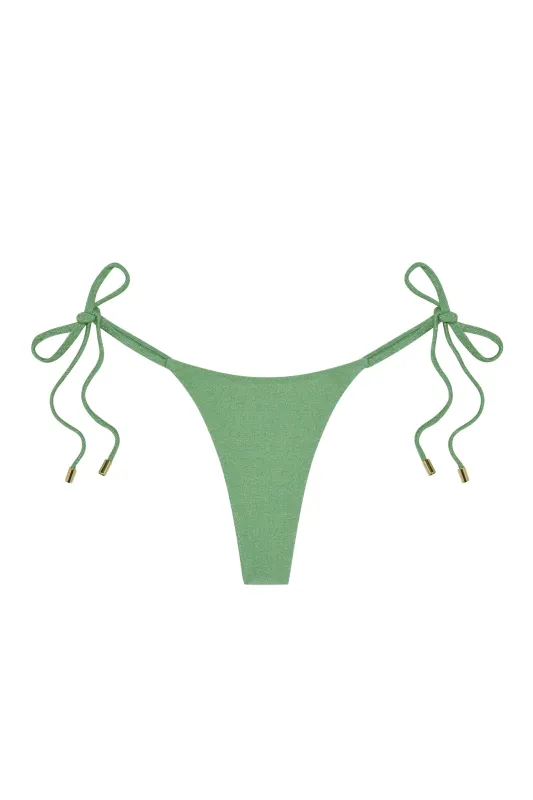 Palma Thong - Pond Shimmer sold by Monday Swimwear