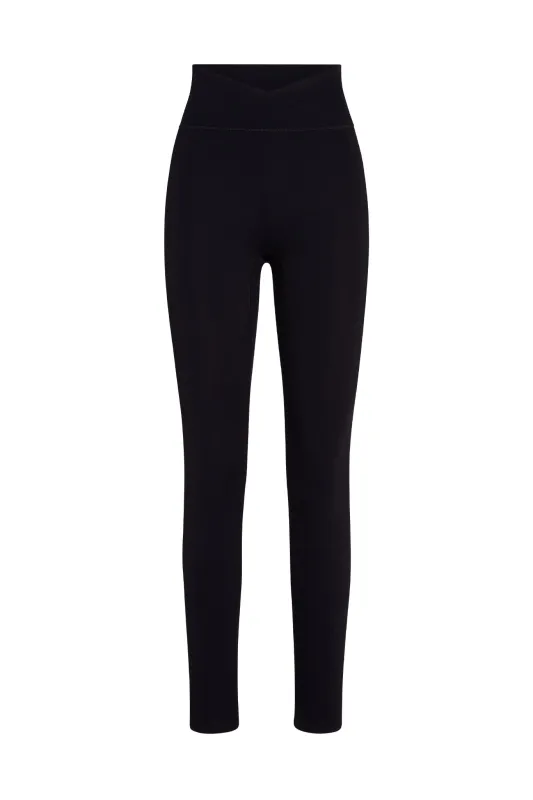Fairfax Legging 27" - Black sold by Monday Swimwear