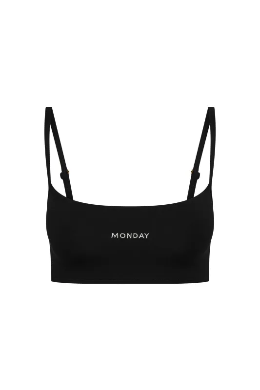 Olympic Bra - Black sold by Monday Swimwear