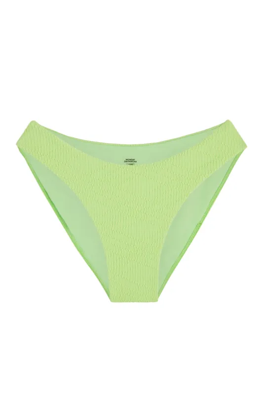 Seychelles Bottom - Honeydew Summer Plaid sold by Monday Swimwear