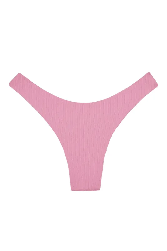 Byron Bottom - Cherry Blossom Matte Rib sold by Monday Swimwear