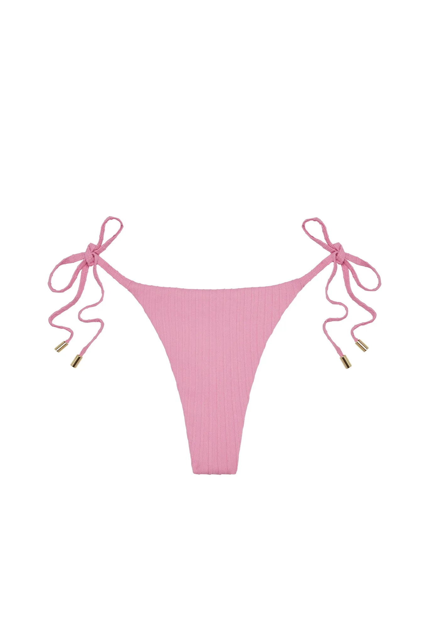 Palma Thong - Cherry Blossom Matte Rib sold by Monday Swimwear
