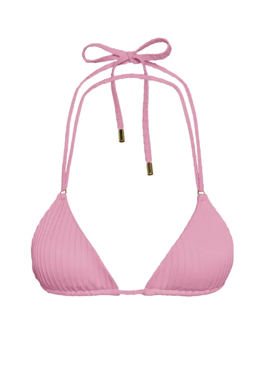 Hanalei Top - Cherry Blossom Matte Rib sold by Monday Swimwear