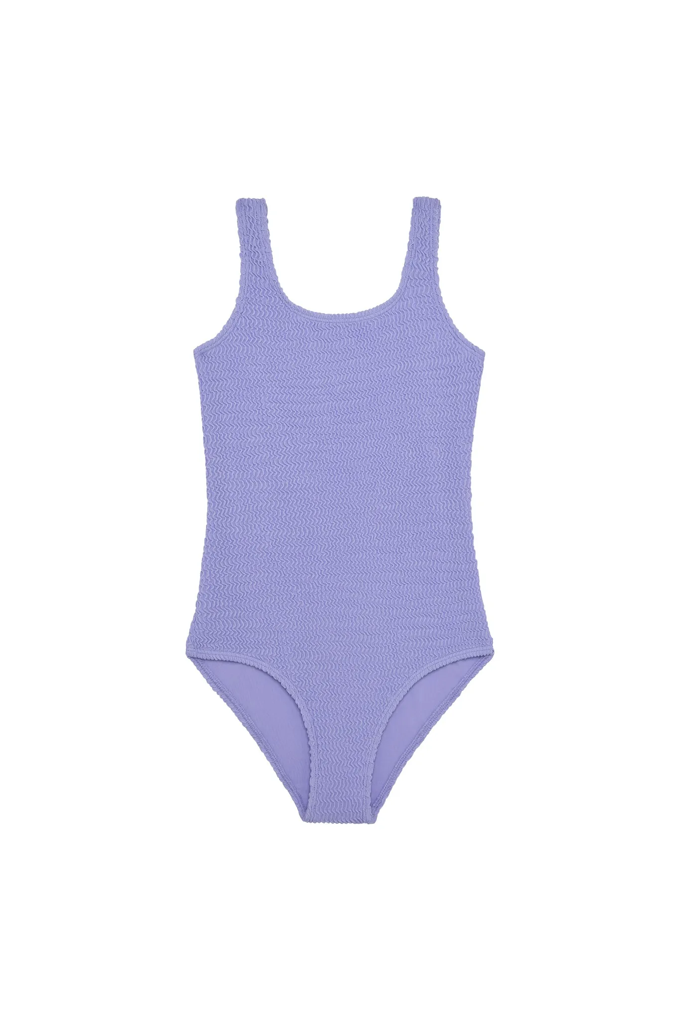 Sardinia One Piece - Wisteria Crinkle sold by Monday Swimwear